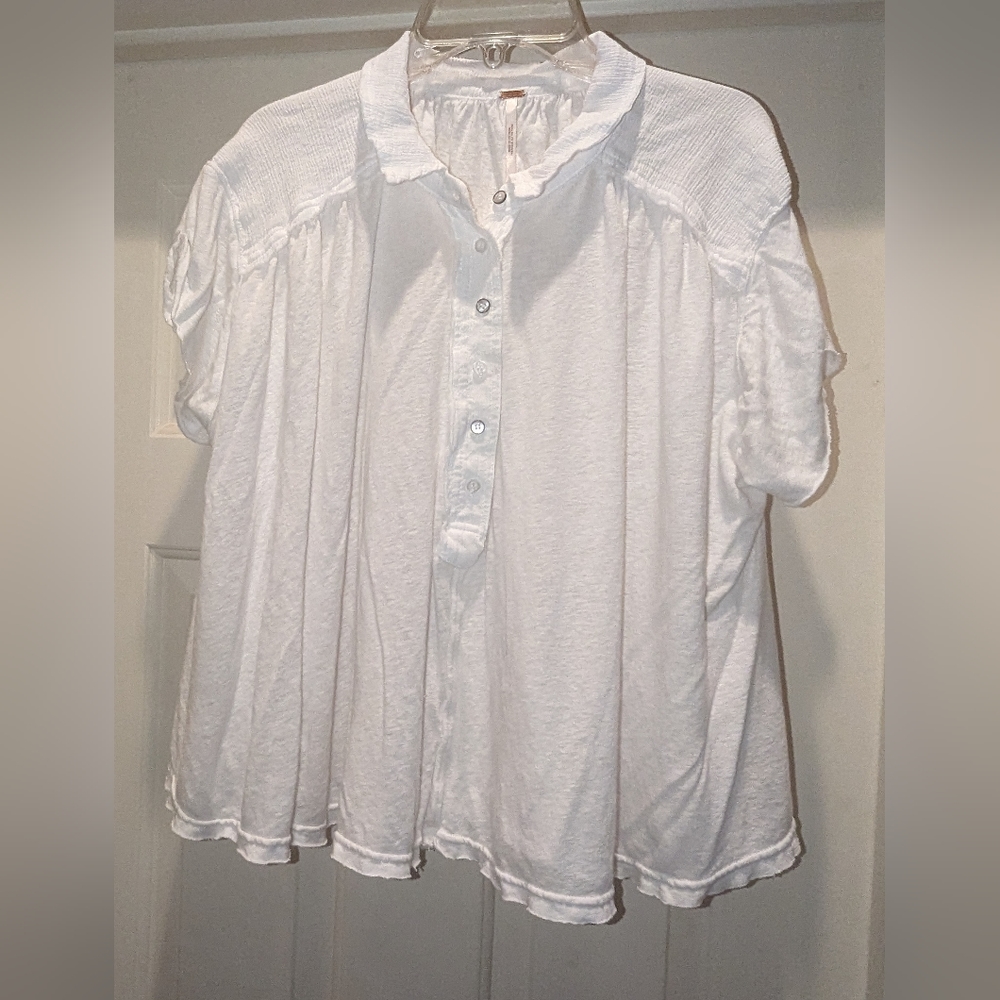 Free People low down Henley top